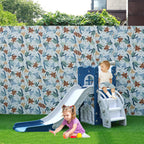 LulliSpace 6 in 1 Toddler Slide for Toddler&Kids,Kids Climber Slider for Indoor Outdoor Playground with Storage,Telescope,Basket
