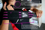 Wrist Wraps + Lifting Straps Bundle (2 Pairs) For Weightlifting, Cross Training, Weight Lifting, Workout, Gym, Powerlifting, Bod