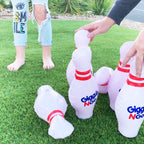 Giggle N Go Toddler Mini Bowling Set - Toddler Games Like Our Inflatable Bowling Game Are A Safe Option As Toddler Toys For Boys