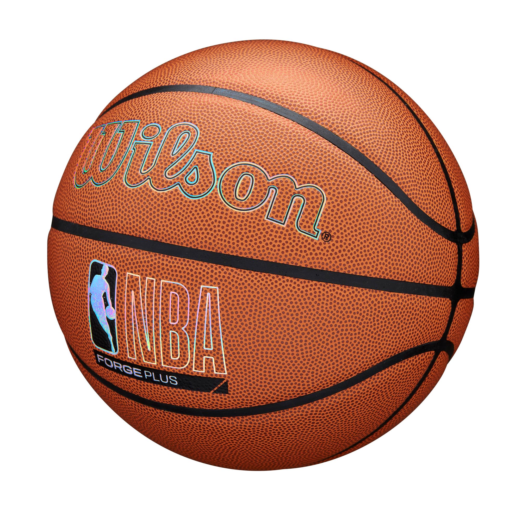 Wilson Nba Forge Plus Indoor/Outdoor Basketball - Brown, Size 7-29.5''