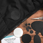 Azengear Down Jacket Repair Patches  Pre-Cut, Self-Adhesive, Soft, Waterproof, Tear-Resistant Rip-Stop Nylon Fabric To Fix Holes