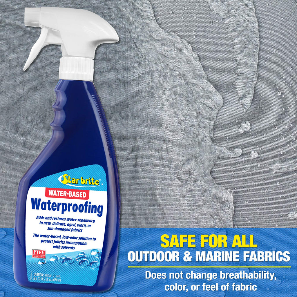Star Brite Low-Odor Water-Based Waterproofing Spray - Restores & Adds Water Repellency, Uv Protection To New, Delicate, Aged, Wo