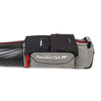 Founders Club Golf Travel Cover Luggage For Golf Clubs With Abs Hard Shell Top Travel Bag (Black)