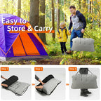Fragess Portable Camping Cot, Sleeping Cots For Adults, 28 Extra Wide Folding Cot Max Load 600Lbs With Thick Mattress, Portable