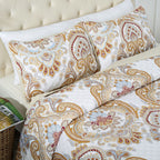 Mellanni Bedspread Coverlet Set - Twin Bedding Cover With Sham - Ultrasonic Quilting Technology - 2 Piece Oversized Twin Quilt S