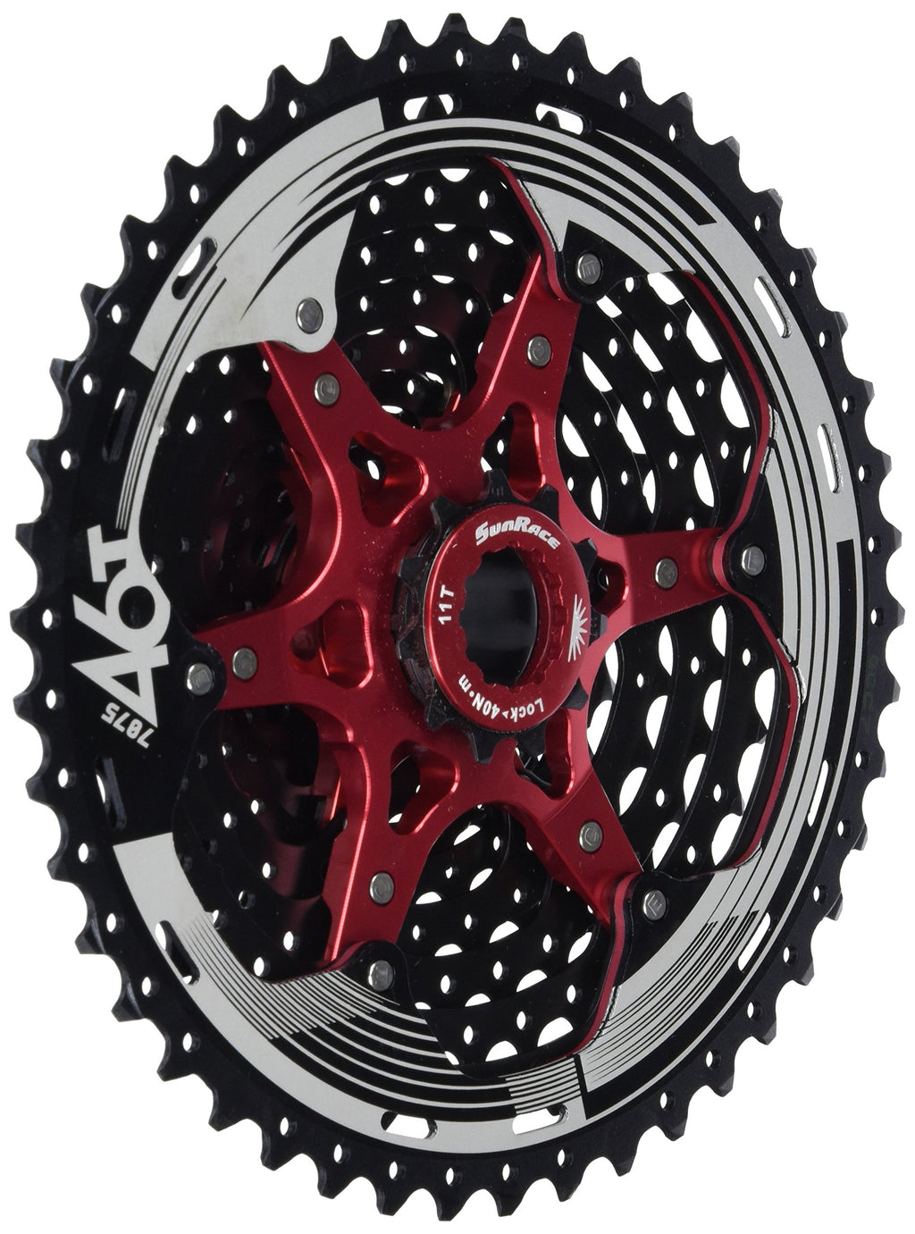 Sunrace Unisex Csmx8 1146T 11 Speed Cassette, Black, V 46 Uk