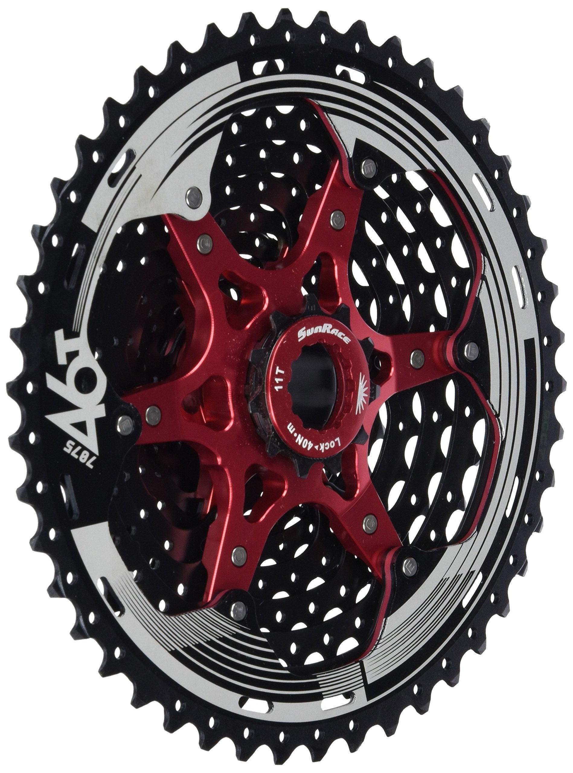 Sunrace Unisex Csmx8 1146T 11 Speed Cassette, Black, V 46 Uk