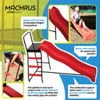 Upper Bounce Machrus Trampoline Step N Slide, Trampoline Ladder, Kids Slide, Trampoline Slide, Stair Slide, Trampoline Toys, Tra