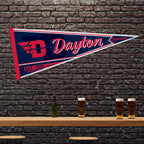 Rico Industries Ncaa Dayton Flyers Classic 12'' X 30'' Felt Wall D  Cor Pennant - Great For Home/Bed Room/Man Cave D  Cor