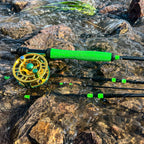 Sougayilang Standard Fly Fishing Combo Starter Kit, 5/6 Weight 9' Fly Rod With Superpolymer Handle, Accessories, Cnc Fly Reel, C