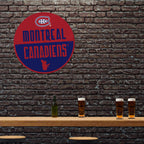 Rico Industries Nhl Montreal Canadiens Classic Shape Cut Pennant - Home And Living Room D  Cor - Soft Felt Ez To Hang
