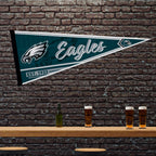 Rico Industries Nfl Football Philadelphia Eagles Classic 12'' X 30'' Felt Wall D  Cor Pennant - Great For Home/Bed Room/Man Cave