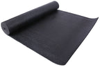 Fitvids All-Purpose 1/4-Inch High Density Anti-Tear Exercise Yoga Mat With Carrying Strap, Black