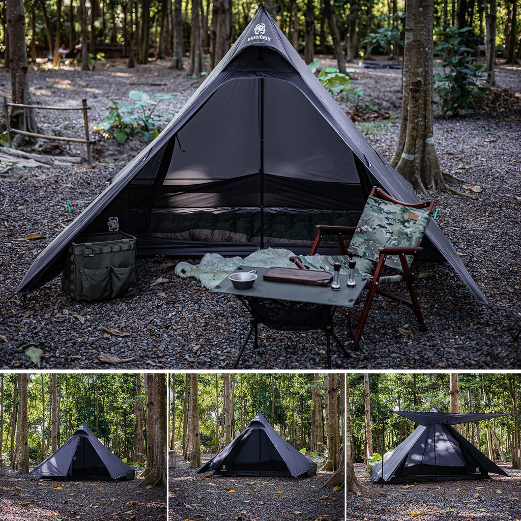 Onetigris Tetra Ultralight Tent 1-2 Person Waterproof, 3 Season, Ideal For Backpacking Camping Hiking Trekking Motorcycling Bush