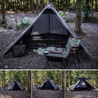 Onetigris Tetra Ultralight Tent 1-2 Person Waterproof, 3 Season, Ideal For Backpacking Camping Hiking Trekking Motorcycling Bush