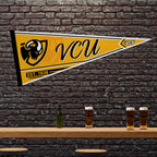 Rico Industries Ncaa Virginia Commonwealth Rams Classic 12'' X 30'' Felt Wall D  Cor Pennant - Great For Home/Bed Room/Man Cave