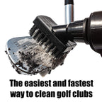 59Golf - Golf Club Cleaning Kit : Foaming Golf Club Brush With Water/Soap Tank + Golf Club Towel + Golf Ball Towel + Magnetic Ke