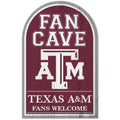 Texas A&M Aggies Sign 11x17 Wood Arched Fan Cave
