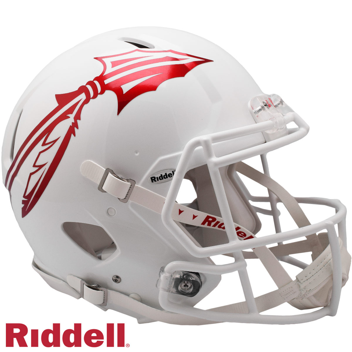 Florida State Seminoles Helmet Riddell Authentic Full Size Speed Style White - Special Order
