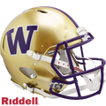 Washington Huskies Helmet Riddell Authentic Full Size Speed Style - Special Order