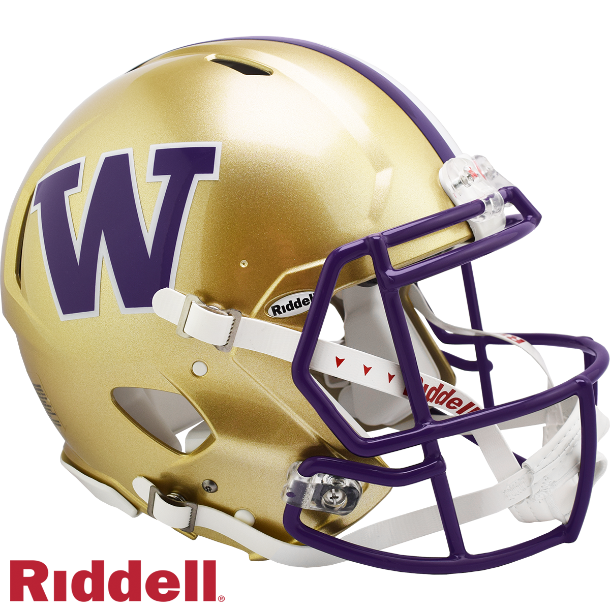 Washington Huskies Helmet Riddell Authentic Full Size Speed Style - Special Order