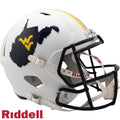 West Virginia Mountaineers Helmet Riddell Replica Full Size Speed Style Country Roads - Special Order