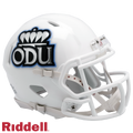 Old Dominion Monarchs Helmet Riddell Replica Mini Speed Style White