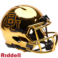 Baylor Bears Helmet Riddell Replica Mini Speed Style Chrome