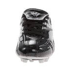 Youth Striker Firm Ground Soccer Shoes -Black/Silver - Vizari Sports