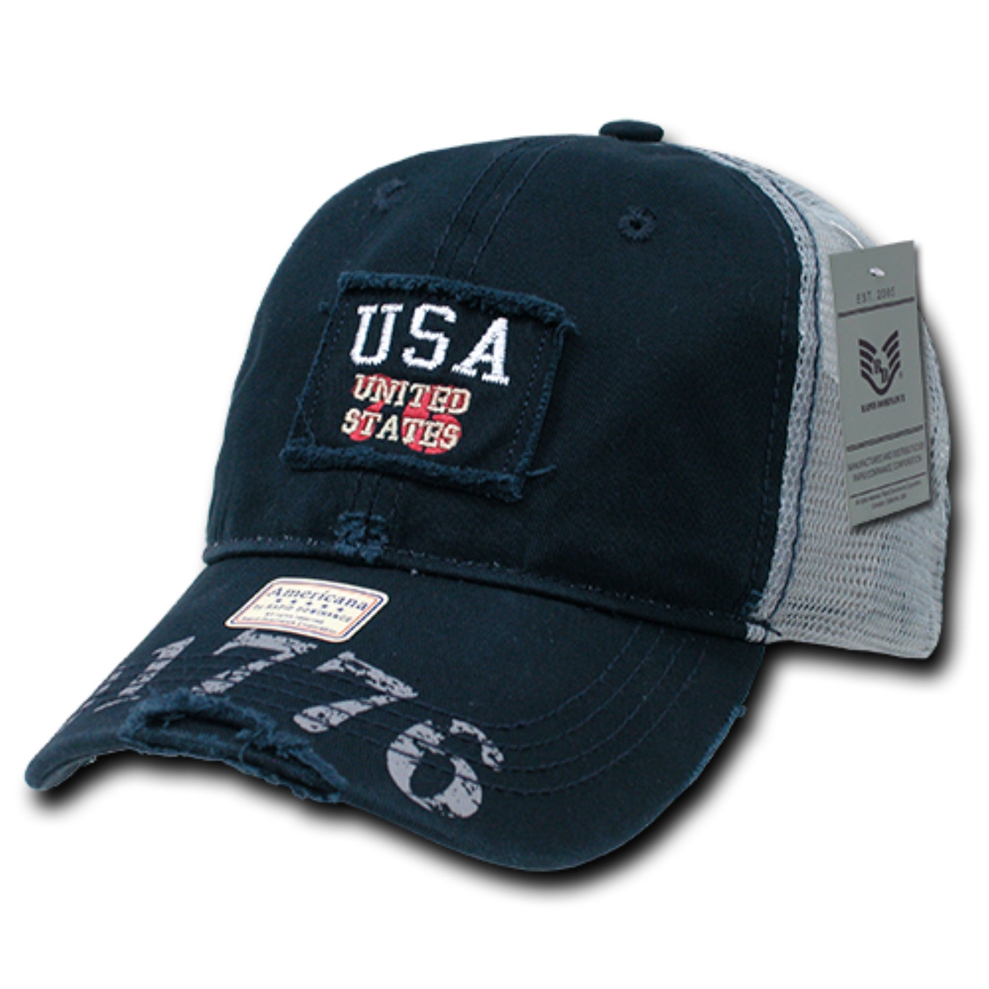 Great Lake, Usa Caps, Navy