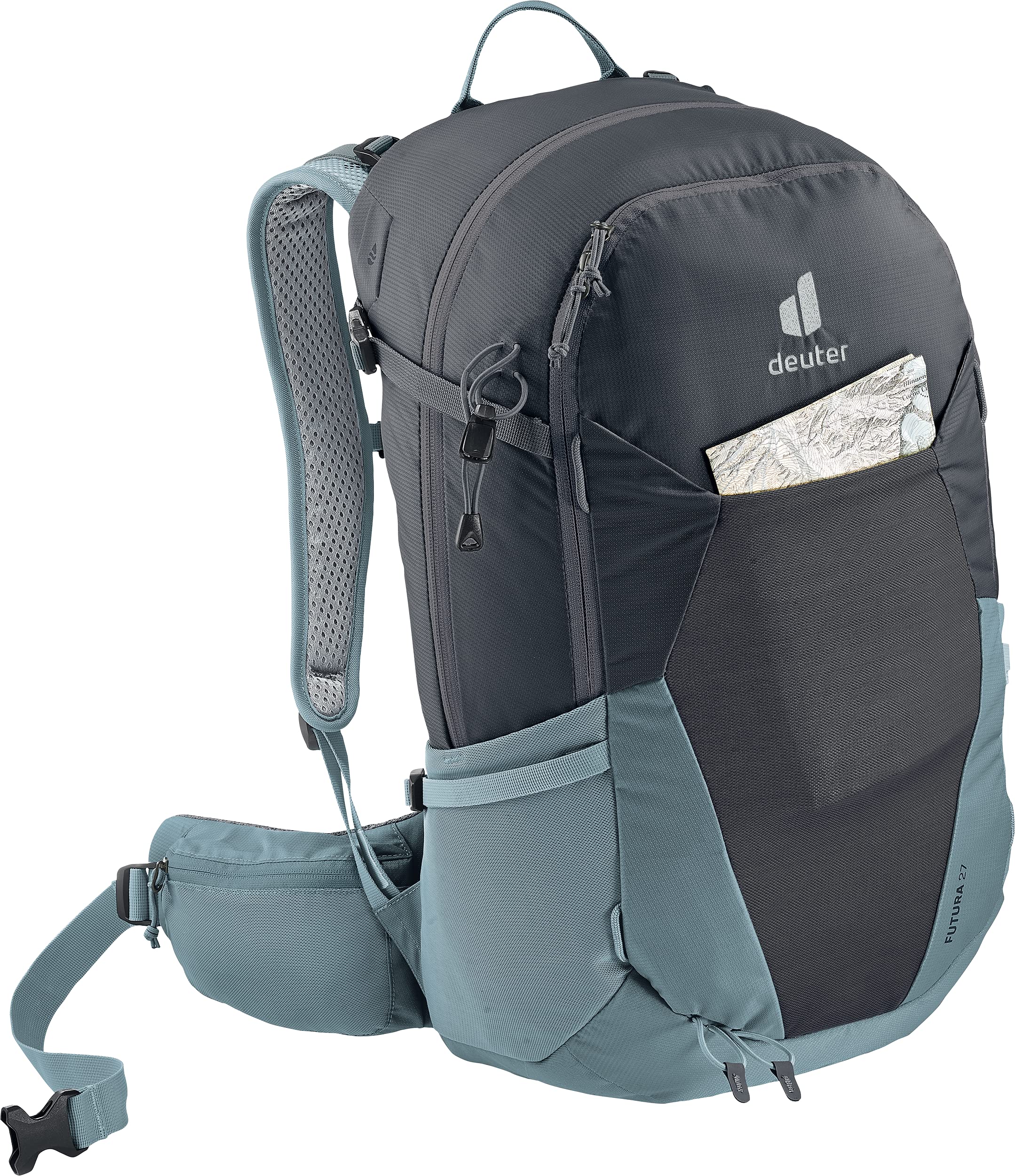 Deuter Unisexa- Adults Futura 27 Hiking Backpack, Graphite Shale, 27 L