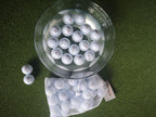 A99 Golf Floating Balls Floater Practice Aid Water Golf Range Pool Pond Balls Water Fun With Golf W/Carry Bag (White 48Pcs)
