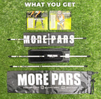 More Pars Arm Band & Leg Trainer With Mini Rods For Putting  Improve Setup & Stroke Trainer  Clear Visuals & Feels For Immediate