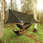 Rain Fly By Nocry 12X10 Lightweight Survival Camping Tarp; 100% Waterproof; Makes A Great Backpacking Tarp Or Hammock Shelter; C
