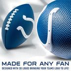 Franklin Sports Nfl Indianapolis Colts Football - Kids Foam Football - Soft Football - Mini Size - Perfect For Gameday - 8.5'' 3