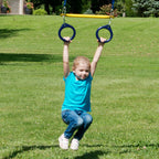 Swing-N-Slide Ring And Trapeze Combo Swing Black