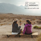Helinox Cot One Lightweight, Compact, Collapsible, Portable Camping Cot, Regular, Coyote Tan
