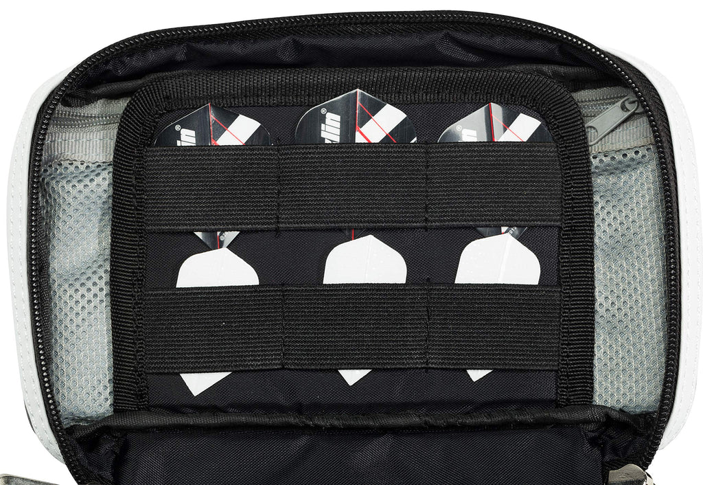 Franklin Sports Dart Maintenance Kit For Soft Tip And Steel Tip Darts - Comes With Handy Carrying Case And Stone Sharpener,Black