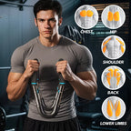 Adjustable U-Shaped Arm Trainer 3 Levels 60-120 Lbs Range Indoor Sports Suitable Gym Equipment for Building Upper Body Strength