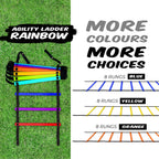 Yes4All Agility Ladder - 8 Rungs - Rainbow