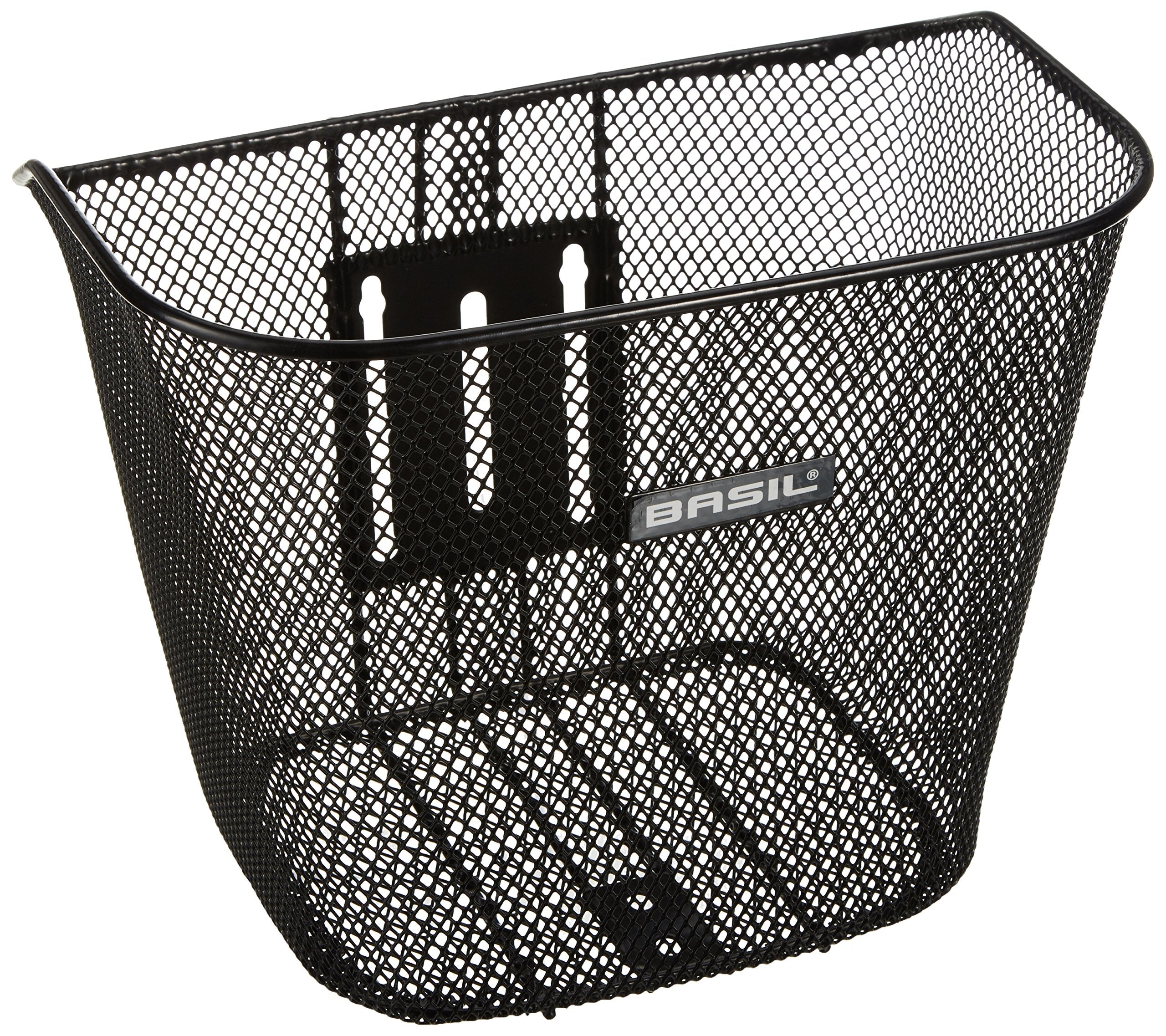 Bell Basil Bremen Mesh Bicycle Basket, Black 34x25x27 cm