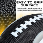 Franklin Sports Nfl Pittsburgh Steelers Football - Kids Foam Football - Soft Football - Mini Size - Perfect For Gameday - 8.5''