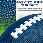 Franklin Sports Nfl Seattle Seahawks Football - Kids Foam Football - Soft Football - Mini Size - Perfect For Gameday - 8.5'' 3D