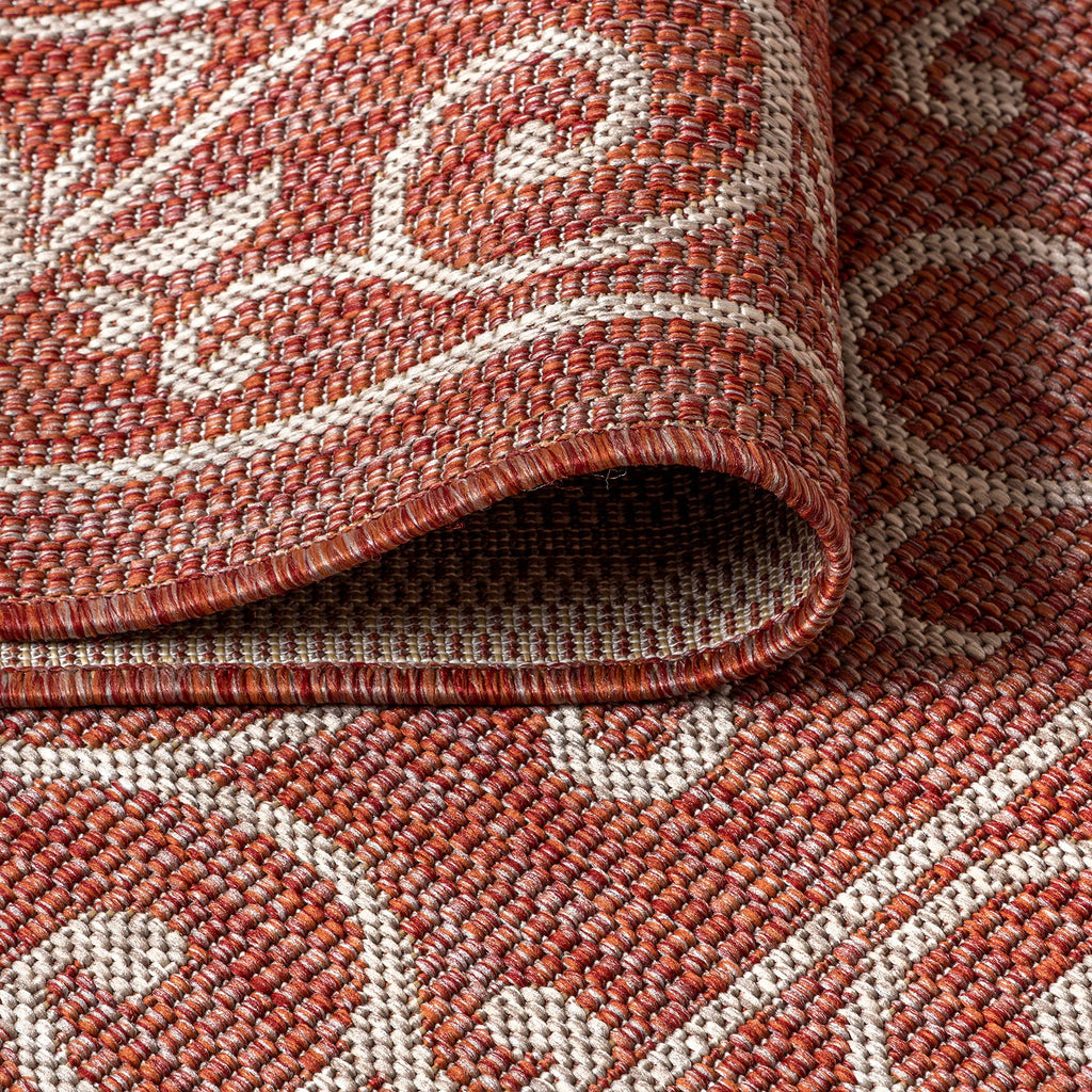 Jonathan Y Smb106B-9 Charleston Vintage Filigree Textured Weave Indoor Outdoor Area-Rug Classic Coastal Easy-Cleaning Bedroom Ki