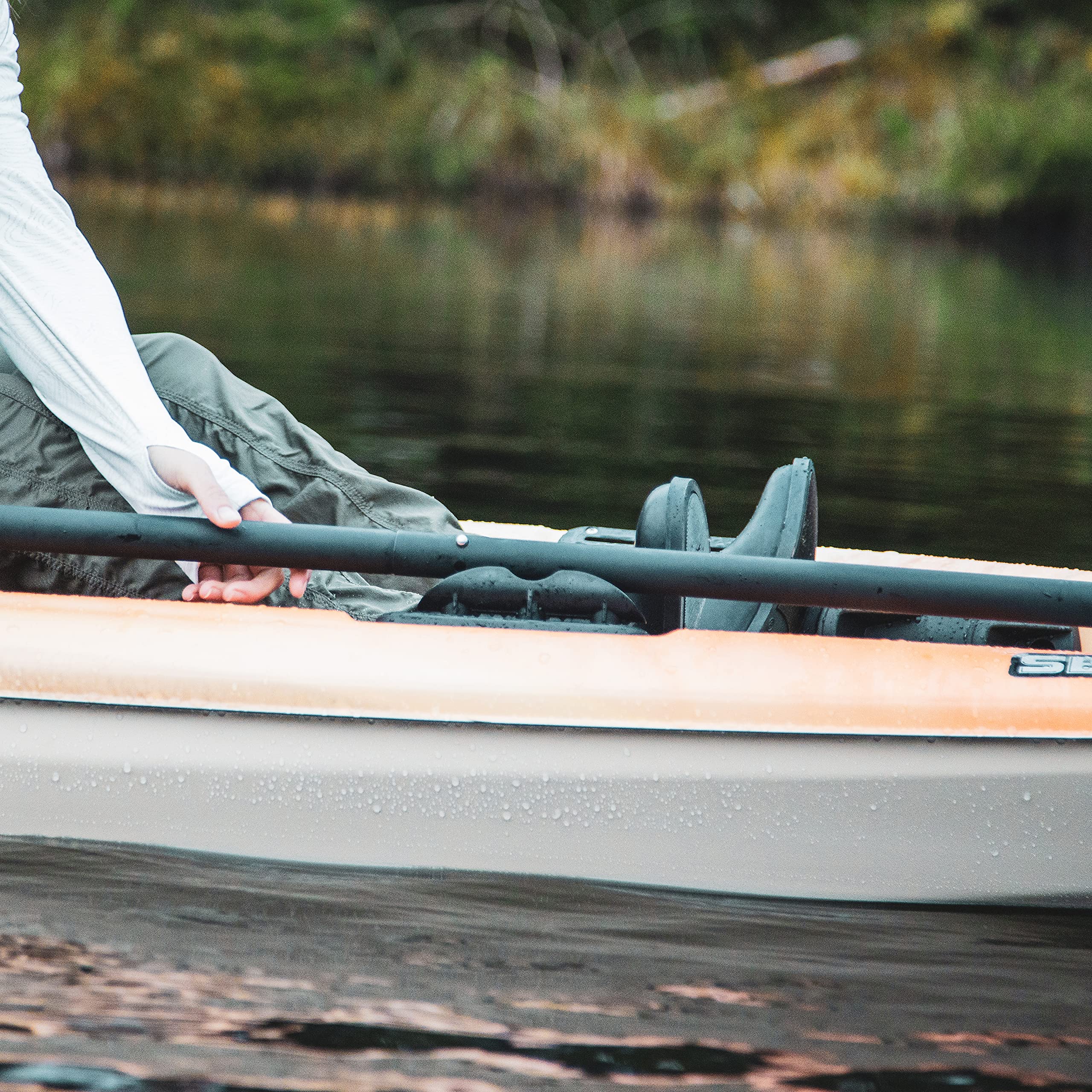Pelican Sport - Paddle Clip - Easy To Install - Fit Most Paddle - Multifunction Clip - Also A Paddle Holders And Hold Fishing Ne
