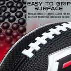 Franklin Sports Nfl Atlanta Falcons Football - Kids Foam Football - Soft Football - Mini Size - Perfect For Gameday - 8.5'' 3D L