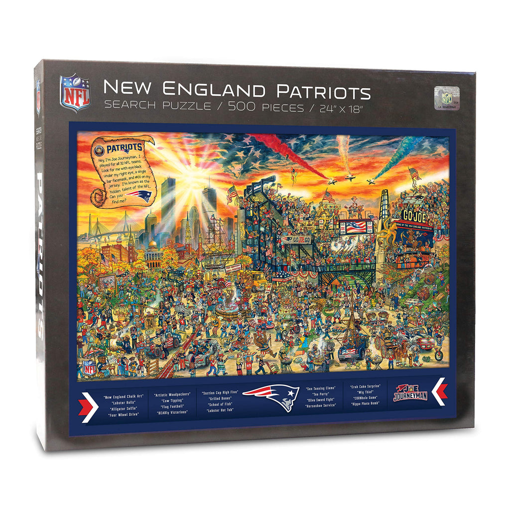 Youthefan Nfl Joe Journeyman 18 X 24 500-Piece Team Puzzle