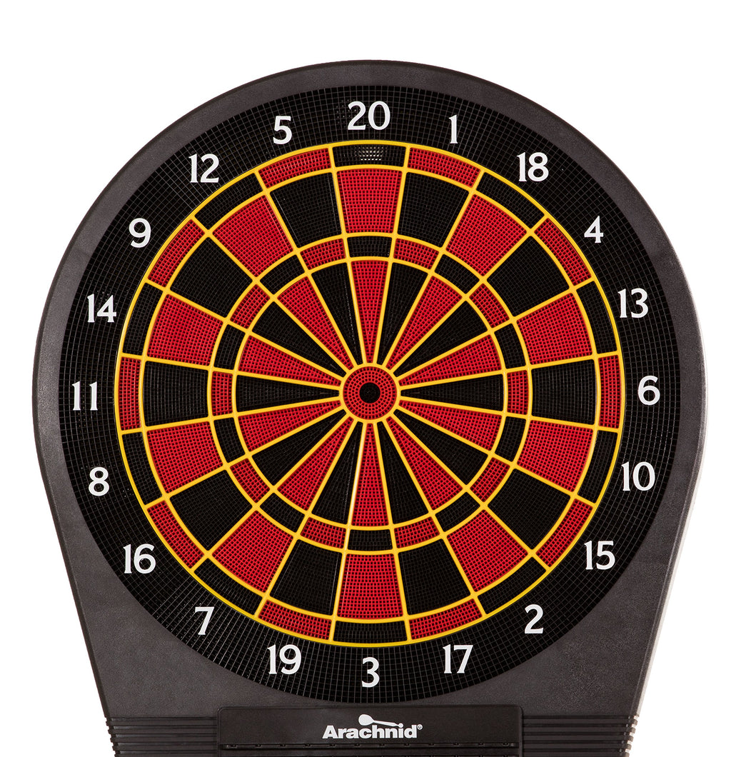 Arachnid Cricket Pro 650 Electronic Dartboard With Micro-Thin Dividers - Available With Optional Wood Dartboard Cabinet