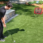 Rukket Pop Up Golf Chipping Net  Outdoor/Indoor Golfing Target Accessories And Backyard Practice Swing Game With 12 Foam Trainin