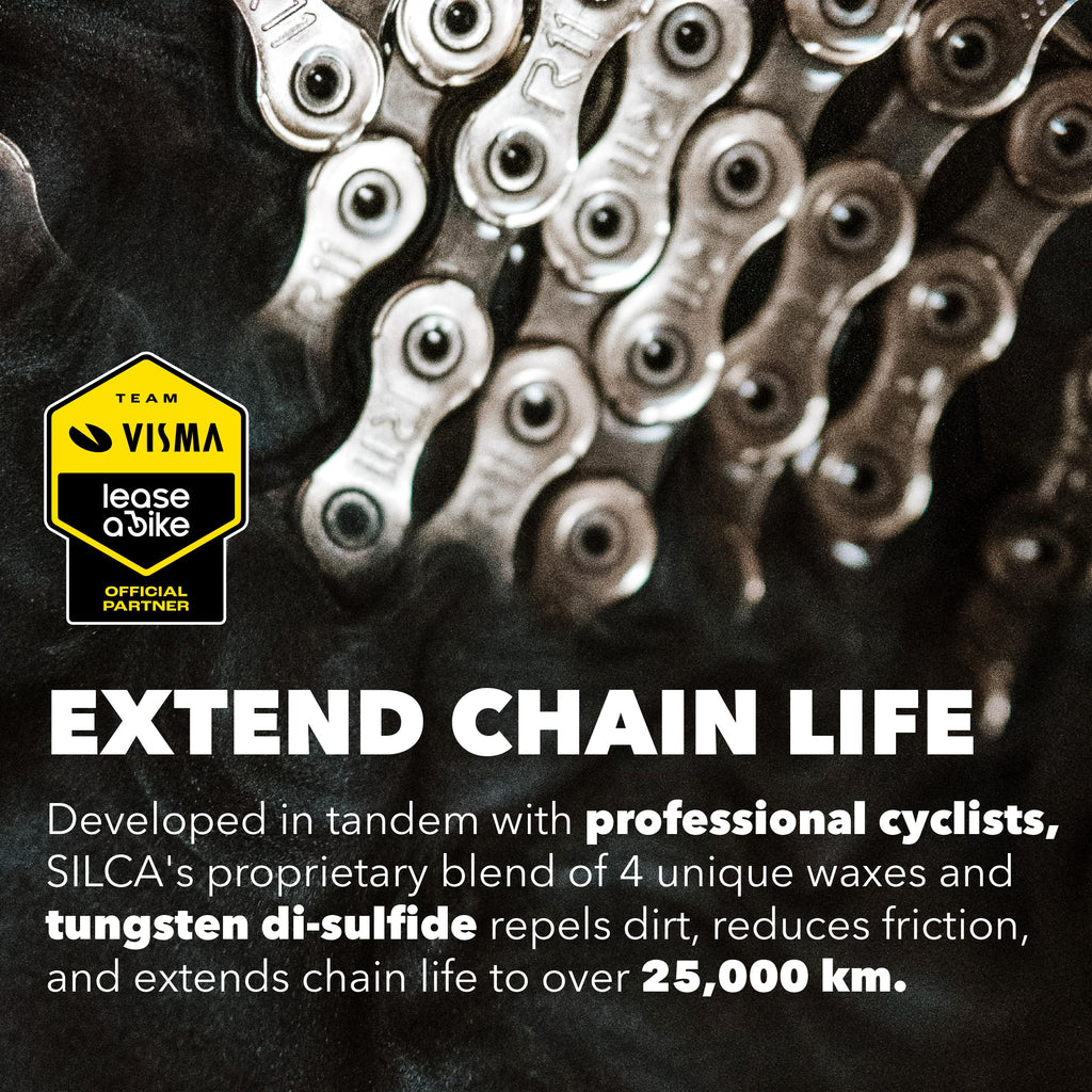 Silca Secret Hot Melt Bike Chain Wax  Wax Lubricant In Stovetop Boiler Bag  Ceramic Bike Chain Lube To Clean Bike Chain  Wax Bik